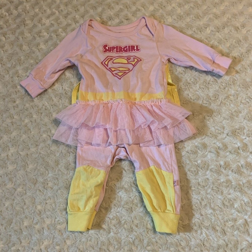 Supergirl Baby Girl bodysuit 3 6 months DC Comics